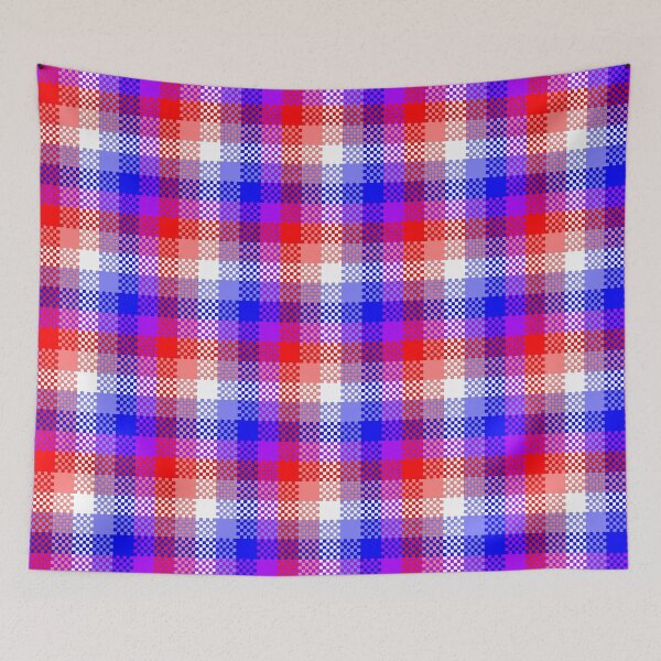 Item preview, Woven Plaid: American Flag/4th Of July 2 designed and sold by SarahJosArt.
