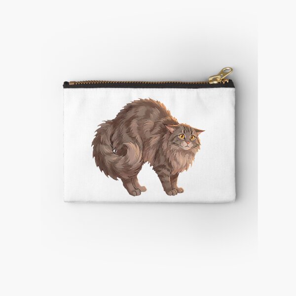 Item preview, Maine Coon Mood #07: Spooked Fluffy Arch designed and sold by Quiet Joy Studio.