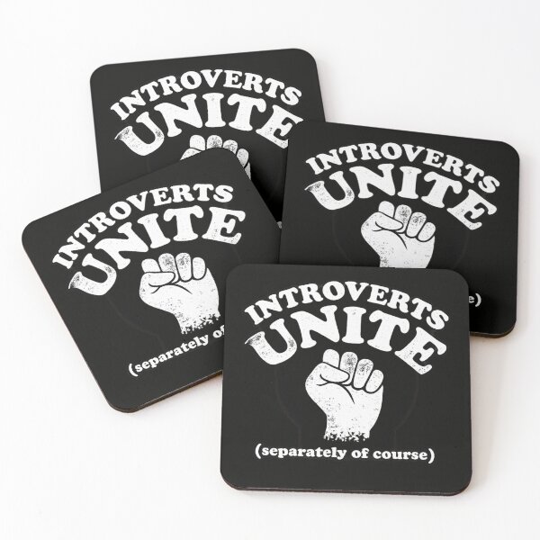 Item preview, Introverts Unite Separately Funny Introvert Humor Social Anxiety designed and sold by ZEtexaxe.