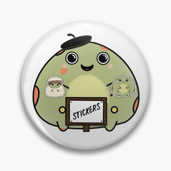 Item preview, Sticker Shop owner Frog designed and sold by HallyuHeaven.