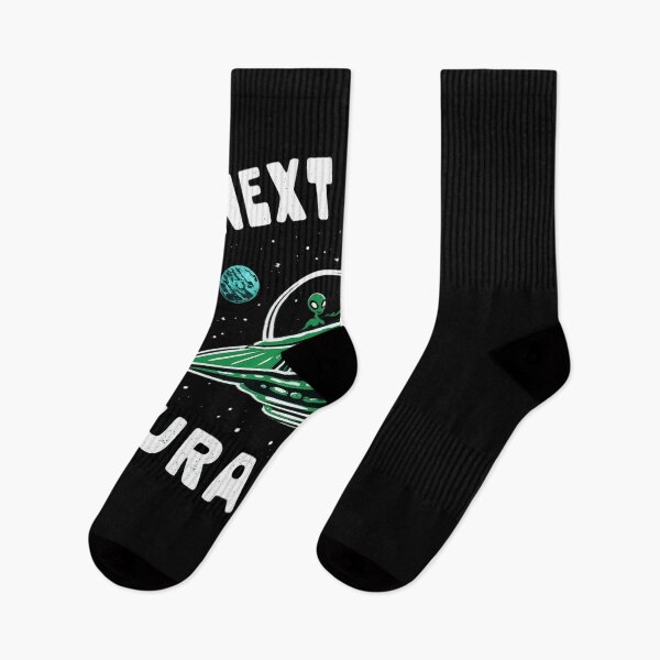 Item preview, Next Stop Uranus Funny Alien UFO Space Humor Sci Fi designed and sold by ZEtexaxe.