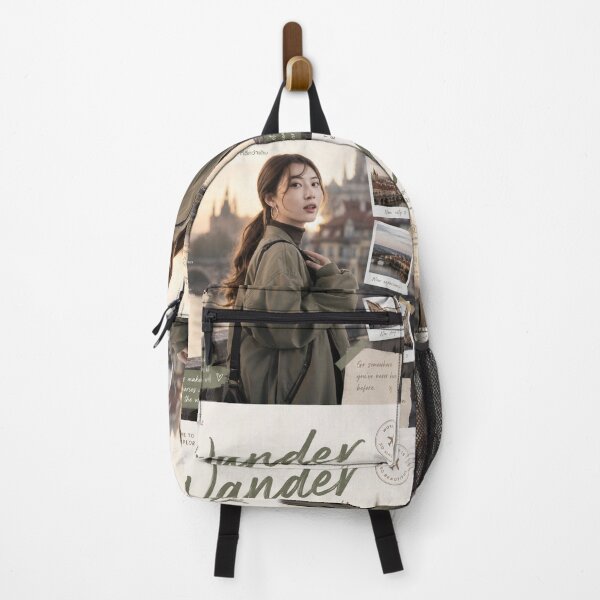 Item preview, Wander To Find Yourself Travel Poster | Vintage Wanderlust Aesthetic Wall Art designed and sold by Inkora-Art.