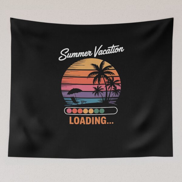 Item preview, Vacation Loading Tropical Holiday Anticipation designed and sold by SuperAndSocial.