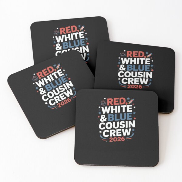 Item preview, Cousin Group 2026 Red White Family Matching designed and sold by SuperAndSocial.