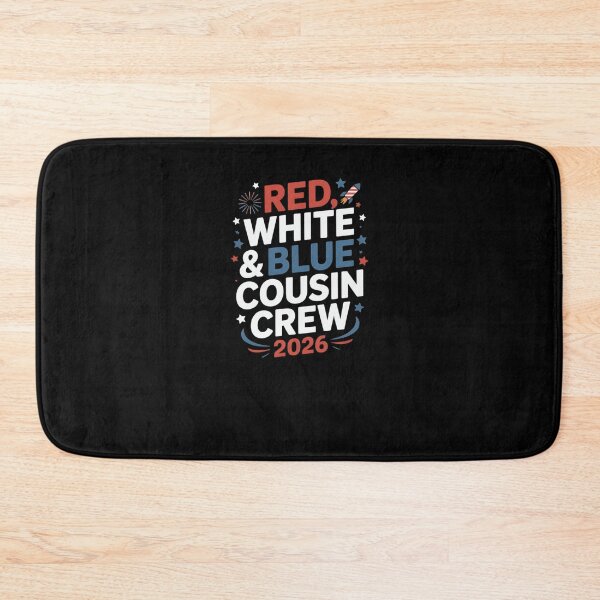 Item preview, Cousin Group 2026 Red White Family Matching designed and sold by SuperAndSocial.