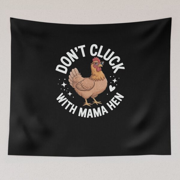 Item preview, Funny Chicken Eyeglasses Clucking Warning designed and sold by SuperAndSocial.