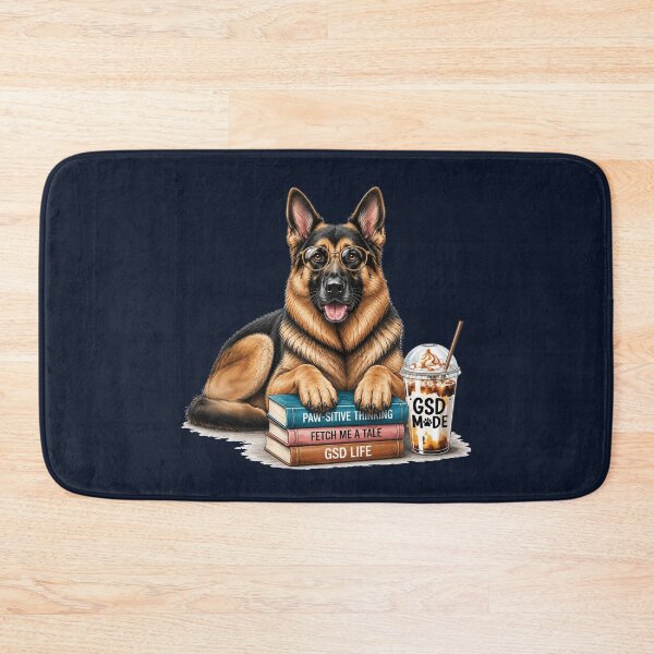 Item preview, German Shepherd Book Lover - GSD Mode Paw-sitive Thinking designed and sold by tamdevo1.