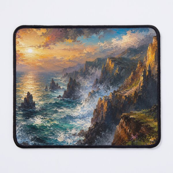 Item preview, Dramatic Coastal Sunset Seascape designed and sold by SaryaSmyth19.