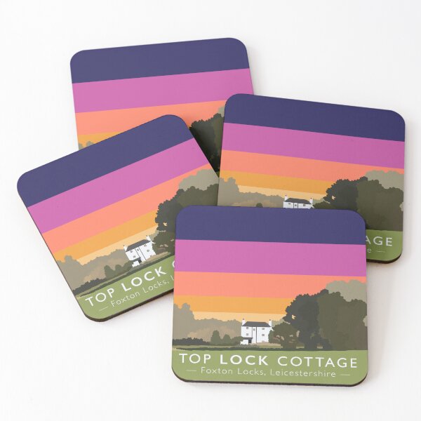 Item preview, Top Lock Cottage, Foxton Locks - Dusk designed and sold by MJDesign73.