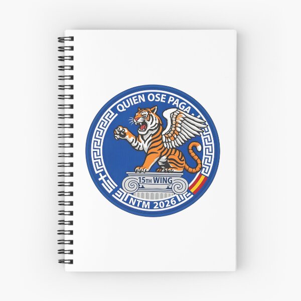 Item preview, Emblema del Ala 15 de la Fuerza Aérea Española en el NATO Tiger Meet 2026 designed and sold by CharlieDesings.