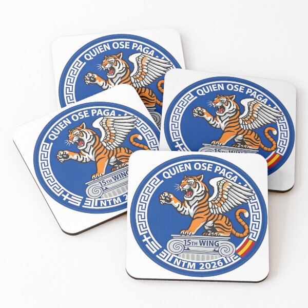Item preview, Spanish Air Force 15th Wing NATO Tiger Meet 2026 Emblem designed and sold by CharlieDesings.