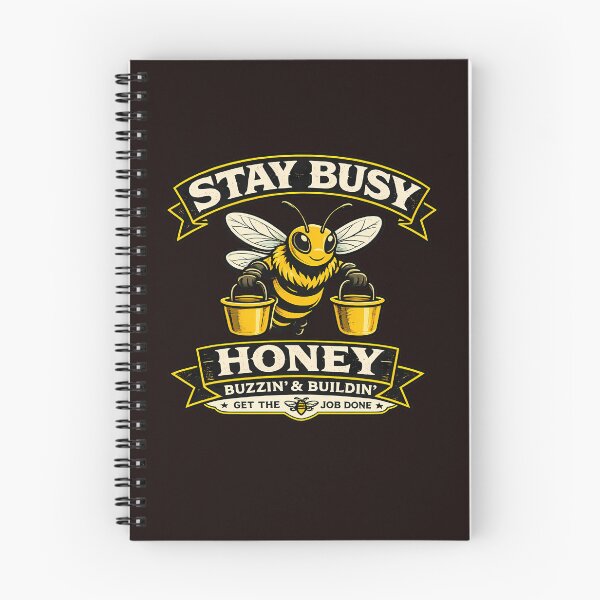 Item preview, Stay Busy Honey Worker Bee Shirt | Vintage Workwear Graphic designed and sold by Irysek.