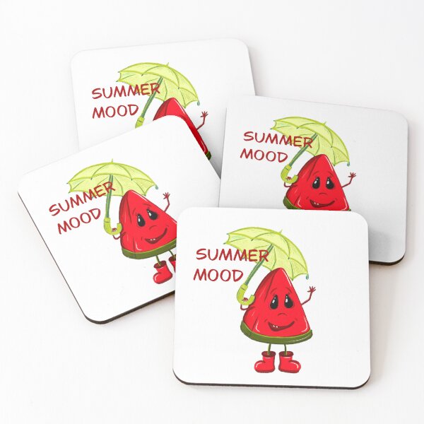 Item preview, Summer mood watermelon positive motivation t shirt print designed and sold by Maryart8.