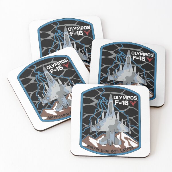 Item preview, Hellenic Air Force 336 Squadron F-16 Viper "Olympos" Commemorative Patch designed and sold by CharlieDesings.