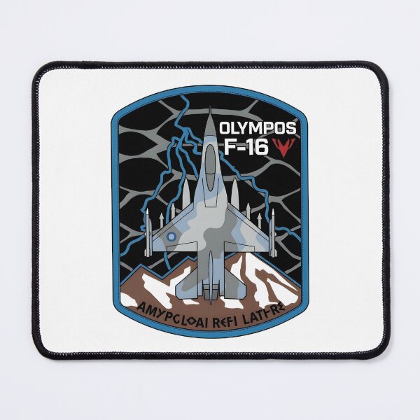 Item preview, Hellenic Air Force 336 Squadron F-16 Viper "Olympos" Commemorative Patch designed and sold by CharlieDesings.