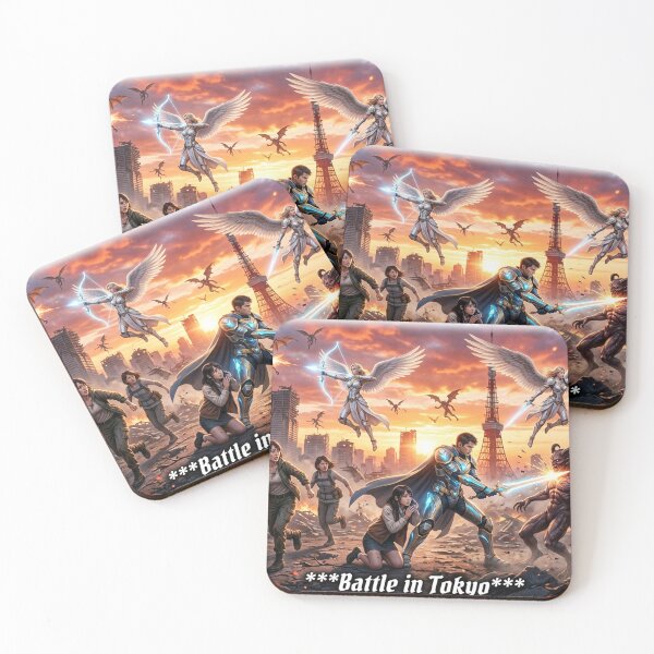 Item preview, Battle in Tokyo: Superheroes in Action designed and sold by HD3284.