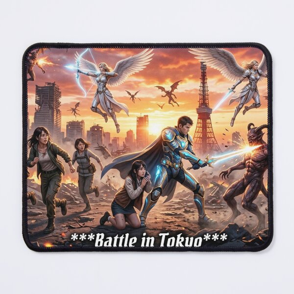 Item preview, Battle in Tokyo: Superheroes in Action designed and sold by HD3284.