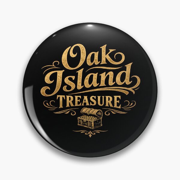 Item preview, Oak Island Treasure Mystery Hunt Art designed and sold by Retr0Tshirts.