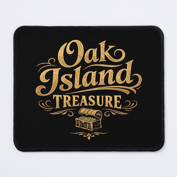 Item preview, Oak Island Treasure Mystery Hunt Art designed and sold by Retr0Tshirts.