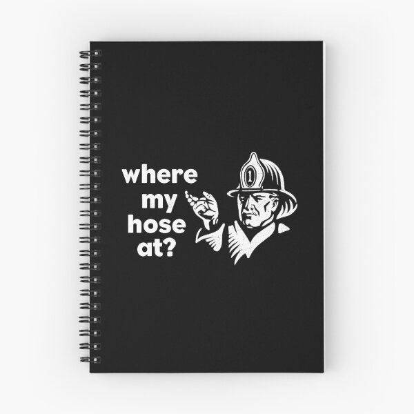 Item preview, Where My Hose At Funny Firefighter Humor designed and sold by ZEtexaxe.