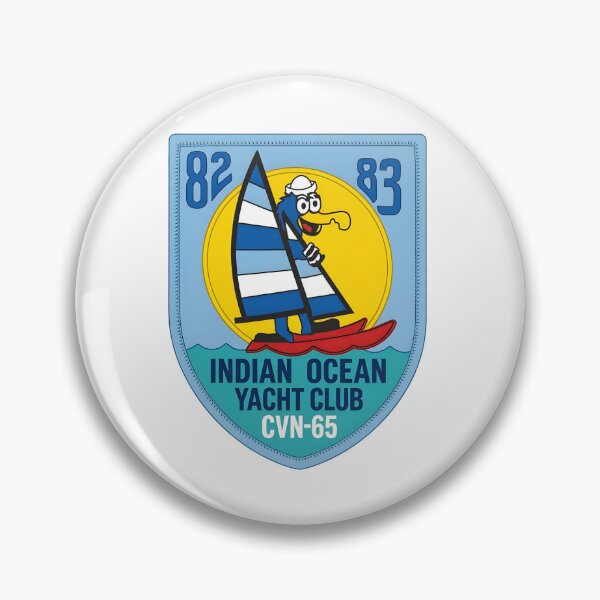 Item preview, USS Enterprise CVN-65 Indian Ocean Cruise 1982-1983 Commemorative Patch designed and sold by CharlieDesings.