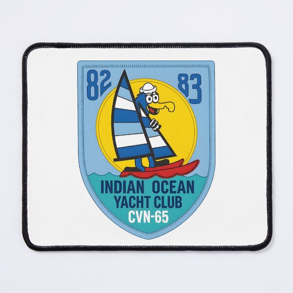 Item preview, USS Enterprise CVN-65 Indian Ocean Cruise 1982-1983 Commemorative Patch designed and sold by CharlieDesings.