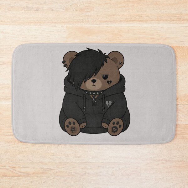 Item preview, Emo Bear In Hoodie Art designed and sold by Planetporridge.