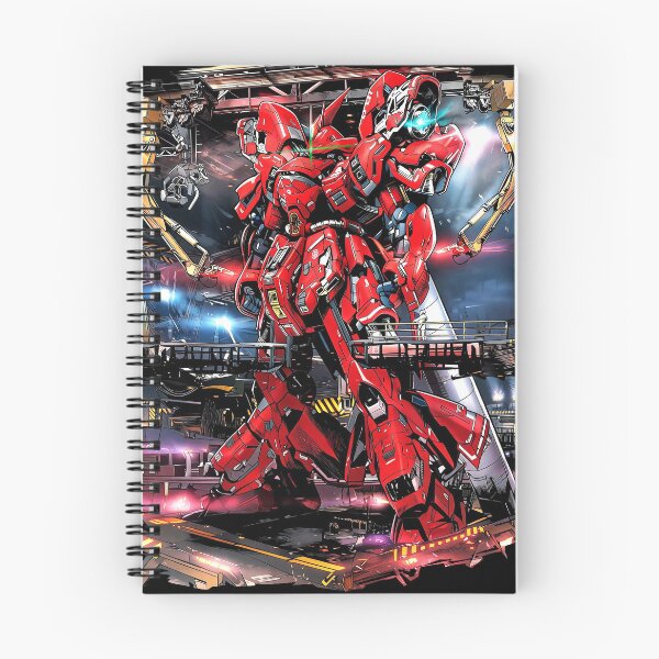 Item preview, MSN-04 Sazabi RED COMET SAZABI maintenance factory GUNDAM comic art style draw vector art designed and sold by sabartgunpla.