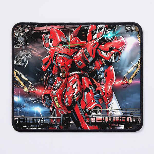 Item preview, MSN-04 Sazabi RED COMET SAZABI maintenance factory GUNDAM comic art style draw vector art designed and sold by sabartgunpla.