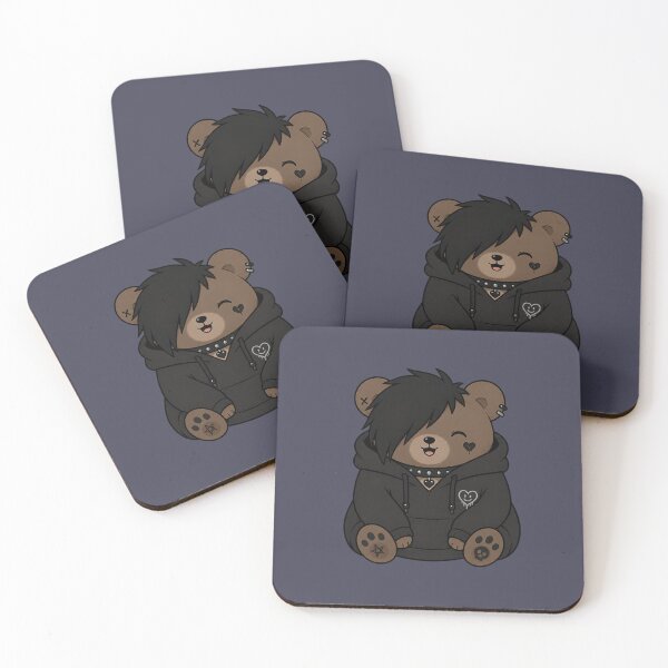 Item preview, Emo Bear In Hoodie Design designed and sold by Planetporridge.
