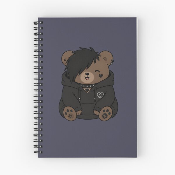 Item preview, Emo Bear In Hoodie Design designed and sold by Planetporridge.