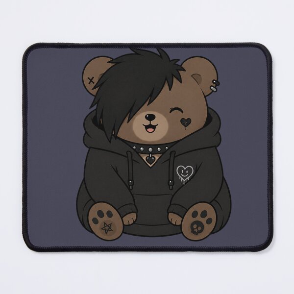 Item preview, Emo Bear In Hoodie Design designed and sold by Planetporridge.