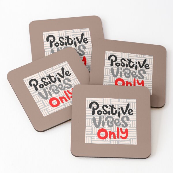 Item preview, Positive Vibes Only Cute Aesthetic Typography Vinyl Sticker designed and sold by NadDot.