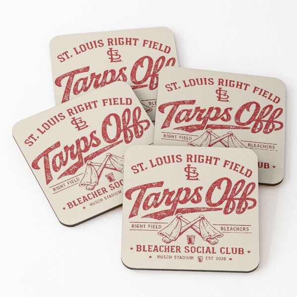 Item preview, St. Louis Tarps Off Bleacher Social Club Vintage Baseball Fan Shirt designed and sold by GhostDawgs.