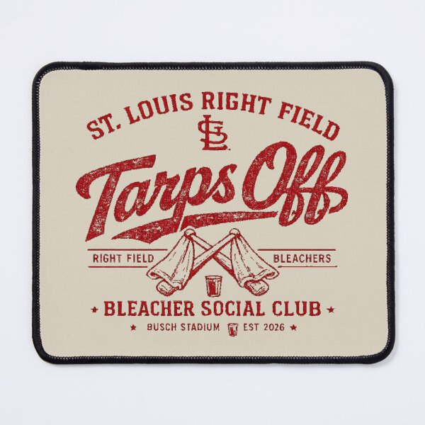 Item preview, St. Louis Tarps Off Bleacher Social Club Vintage Baseball Fan Shirt designed and sold by GhostDawgs.