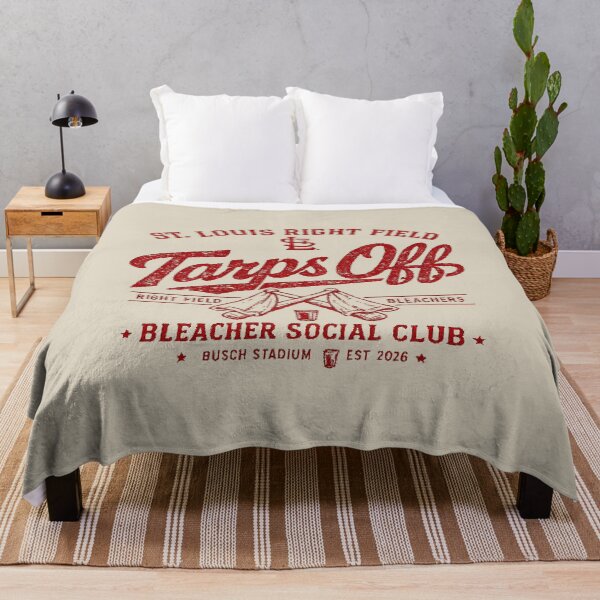 Item preview, St. Louis Tarps Off Bleacher Social Club Vintage Baseball Fan Shirt designed and sold by GhostDawgs.