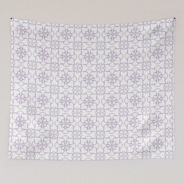 Item preview, Elegant Purple Floral Seamless Pattern Vintage Line Art designed and sold by EL-Lebedenko.