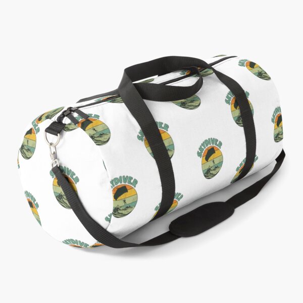 Item preview, Retro Skydiver Sunset Mountain Adventure designed and sold by HBDStudio.