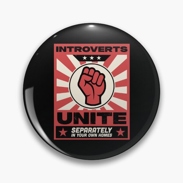 Item preview, Los introvertidos se unen designed and sold by PaulSDesign.