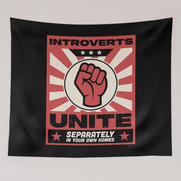 Item preview, Introverts unite designed and sold by PaulSDesign.