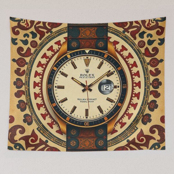 Item preview, Luxury watch illustrated in retro Soviet style designed and sold by RAISC.