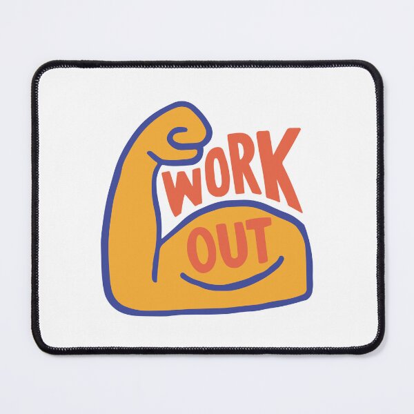 Item preview, Retro Workout Fitness Gym designed and sold by Zerhof.