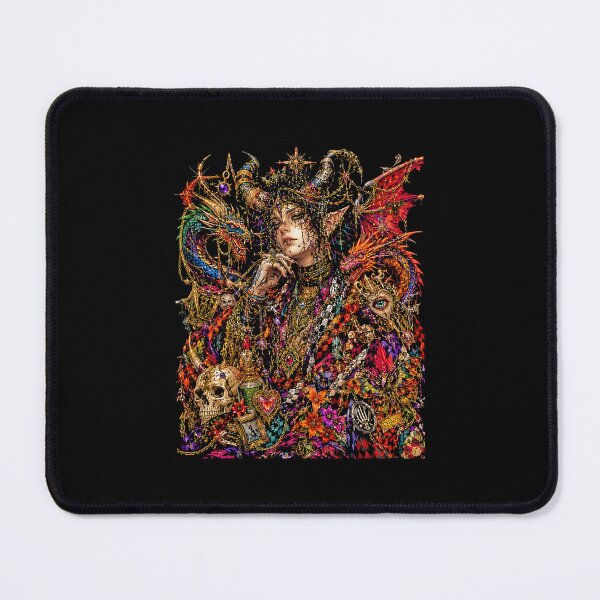 Item preview, Chaos Demon Elf Queen Dragon  designed and sold by graphixpolash.