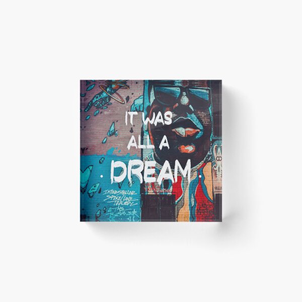 Item preview, All A Dream Graffiti Wall Art Urban Street Design designed and sold by BJGPhotography.