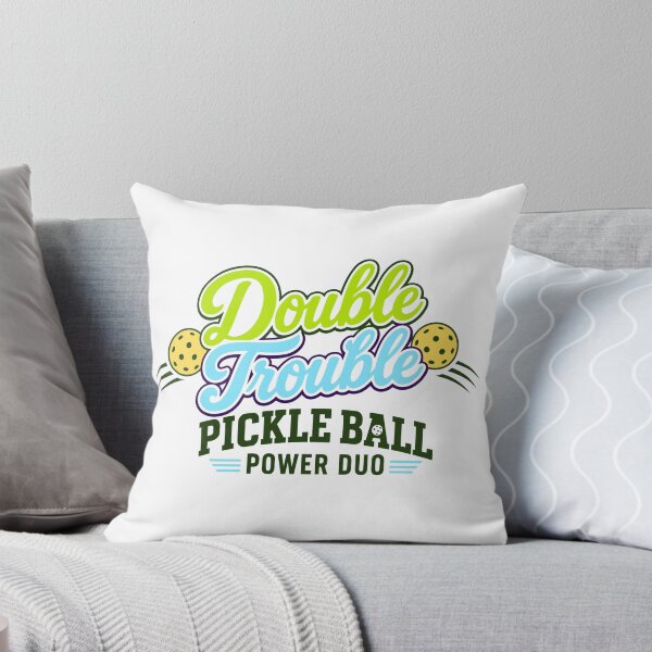 Item preview, Pickleball Doubles Trouble Tournament Matching designed and sold by Colorfulman.
