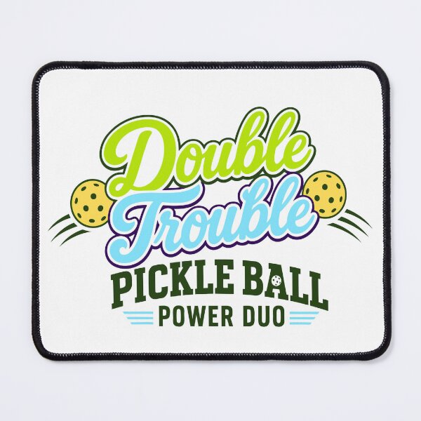 Item preview, Pickleball Doubles Trouble Tournament Matching designed and sold by Colorfulman.