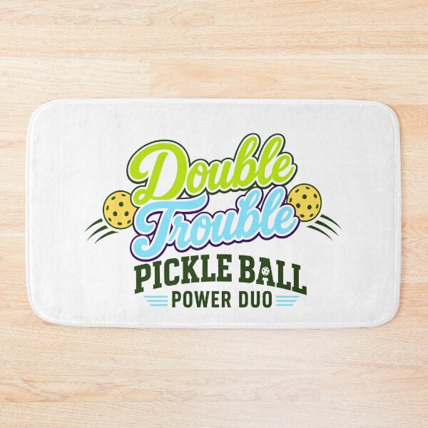Item preview, Pickleball Doubles Trouble Tournament Matching designed and sold by Colorfulman.