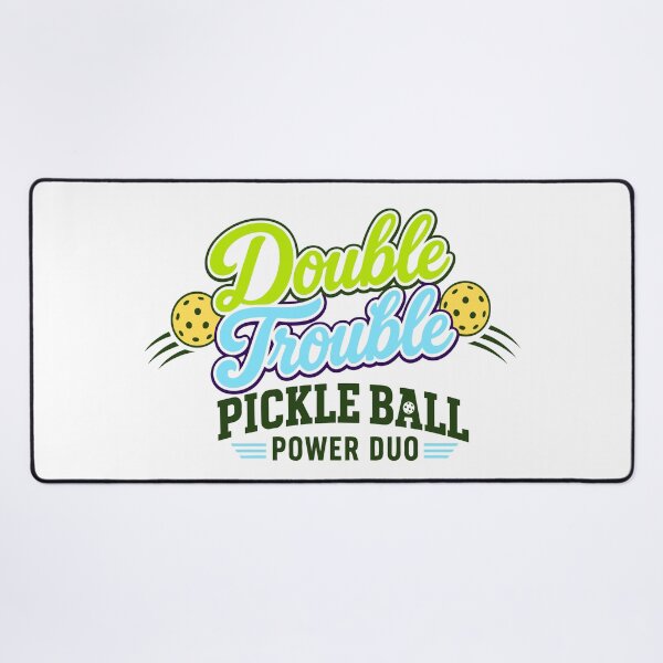 Item preview, Pickleball Doubles Trouble Tournament Matching designed and sold by Colorfulman.