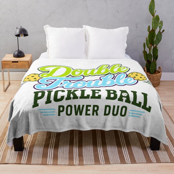 Item preview, Pickleball Doubles Trouble Tournament Matching designed and sold by Colorfulman.