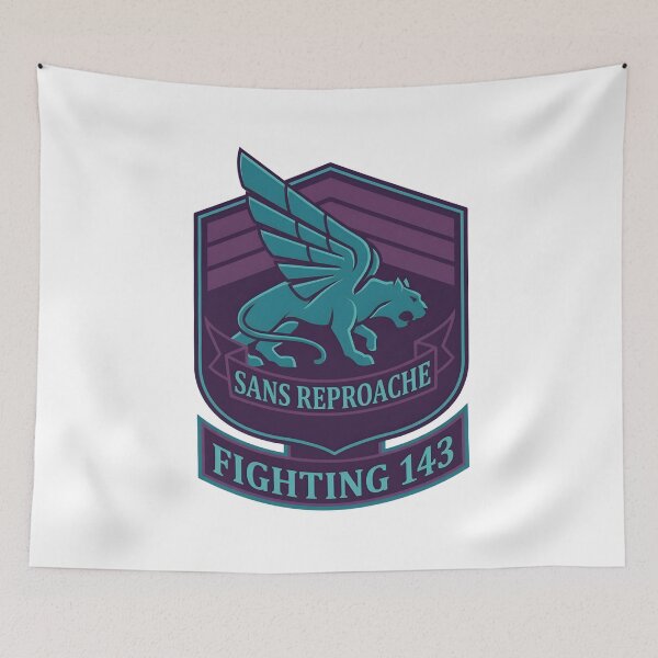 Item preview, US Navy VFA-143 "Pukin' Dogs" Fighting 143 Shield Patch Design designed and sold by CharlieDesings.